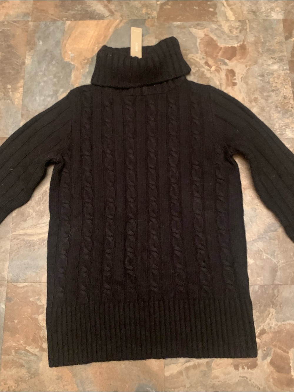 J.Crew black wool sweater, size XS. NWT - Picture 2 of 4